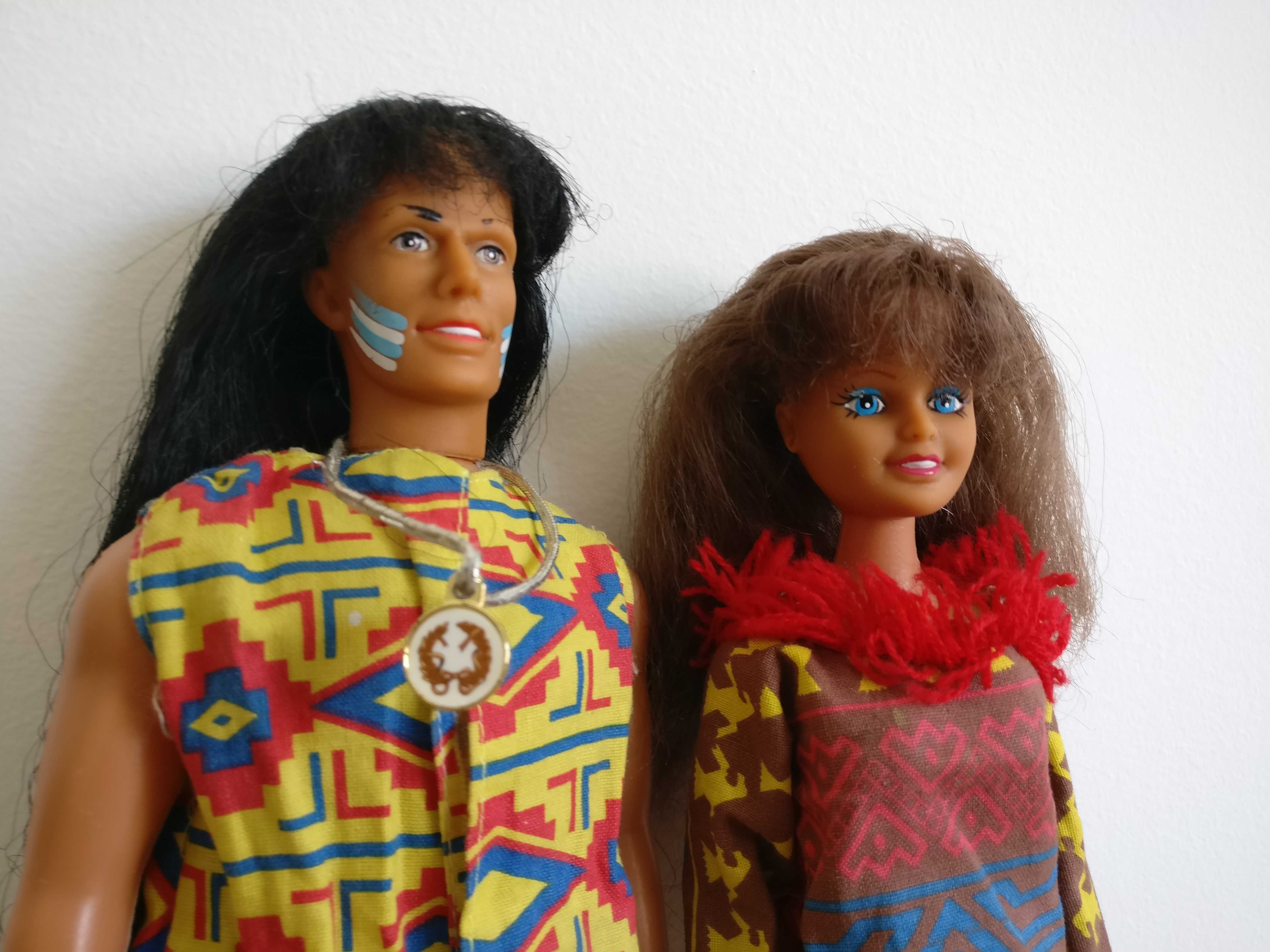 Boneca Pocahontas e o seu pai, Chefe Powhatan
