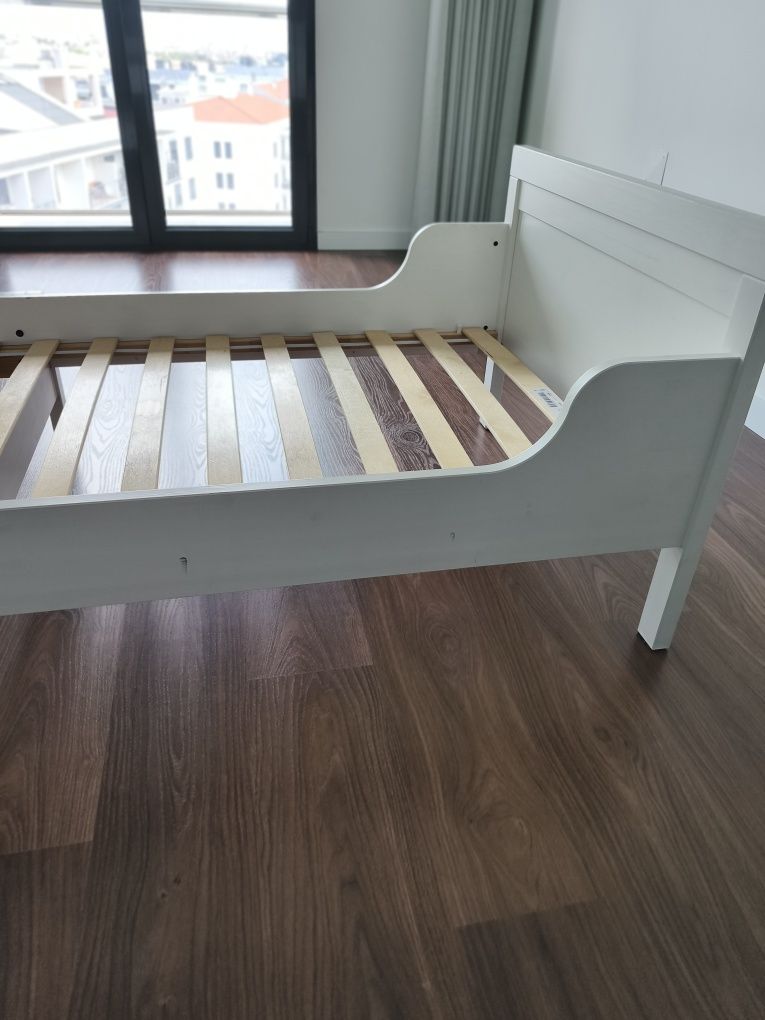Cama Criança extensível Ikea sundvik e colchão espuma