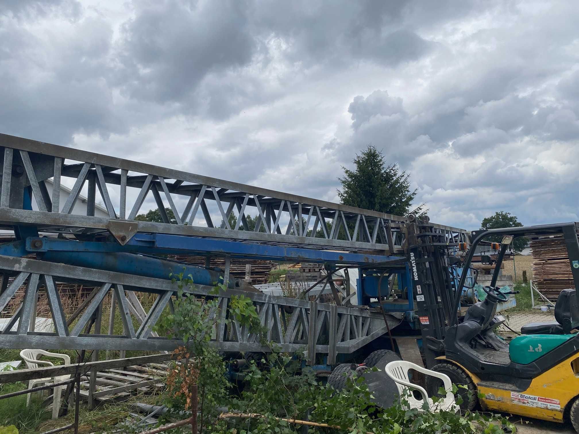 Ramię żuraw wieżowy ocynk 12 metrów z demontażu