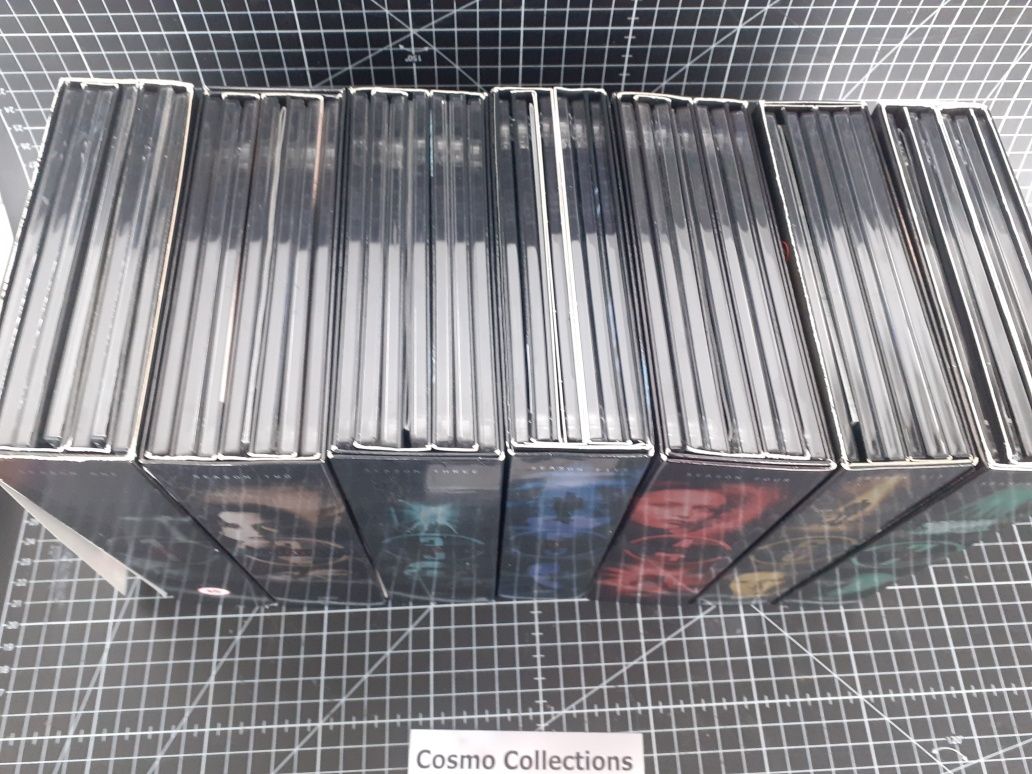 Colecção DVD the X-files 7 temporadas edição de colecionador impecável