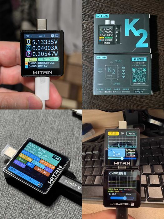 PD USB Тестер Fnirsi FNB58 BT , FNB48P , KWS - X1 , Atorch TU13