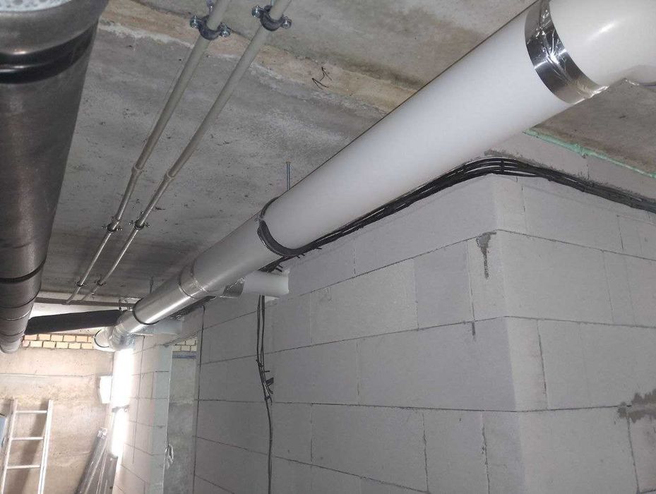 Монтаж вентиляційних систем будь-якого типу. Встановлення вентиляторів