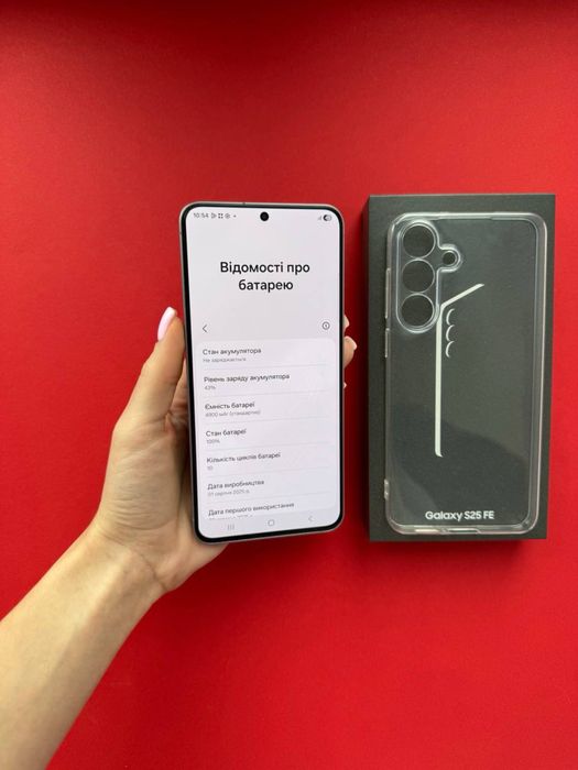 Samsung s25 FE 8/512gb Як Новий! Європа! Самсунг с25