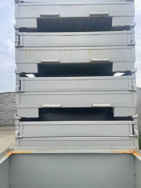 GITTERBOX 1/2 Paleta metalowa, pojemnik, kosz kosze uic ujc blaszak