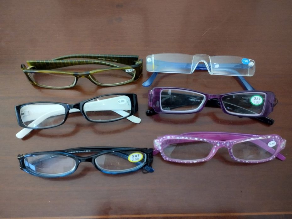 Óculos ver perto tenho várias diometrias