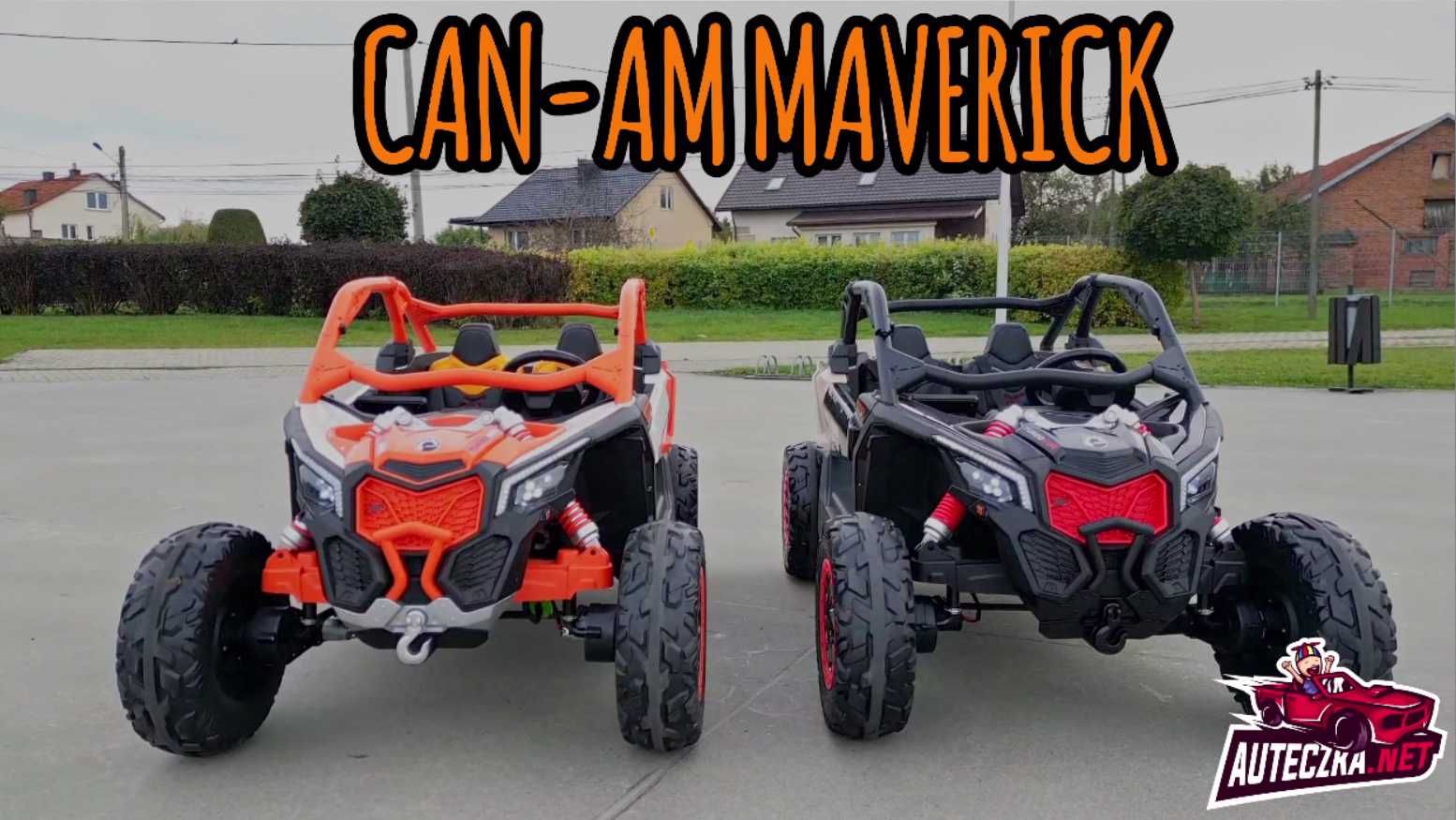 BUGGY CAN-AM Maverick 4x4 + powiększony akumulator AUTKO dwuosobowe