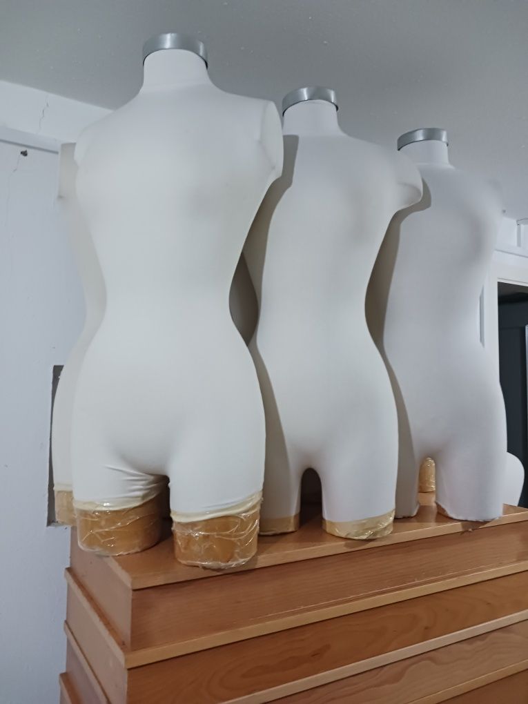 Bustos  manequim de mulher e homem