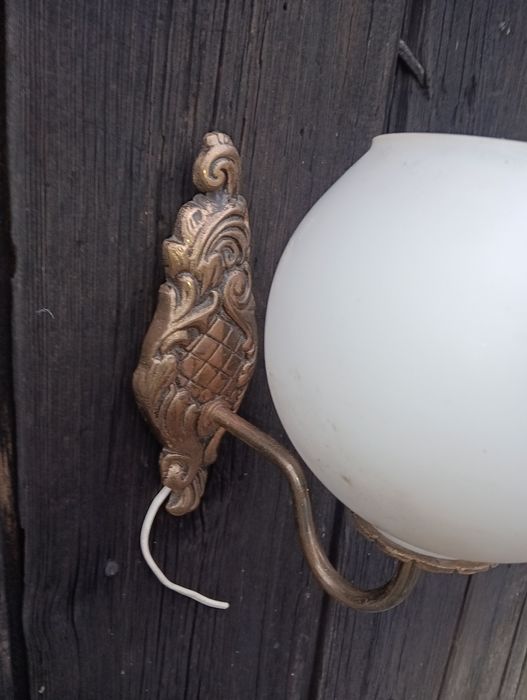 Lampa wisząca mosiezna