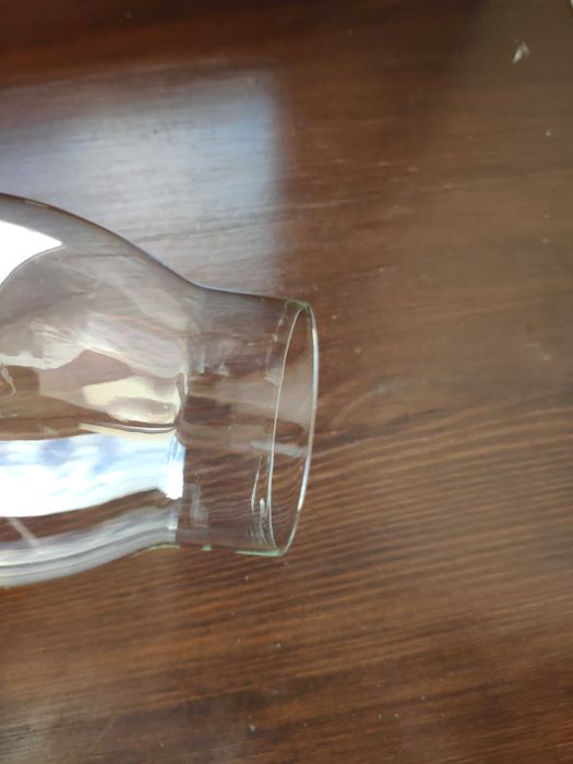 Stary sygnowany "BELGICA" kominek cylinder do lampy naftowej 52 mm