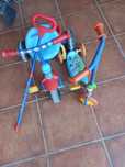 Trotinete e triciclo
