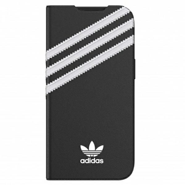 Etui Książkowe Adidas OR na iPhone 13 Pro / 13 6,1" - Czarno-Biały