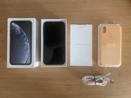 iPhone XR 64GB Preto - com Caixa, Carregador, Capa Apple, COM PROBLEMA