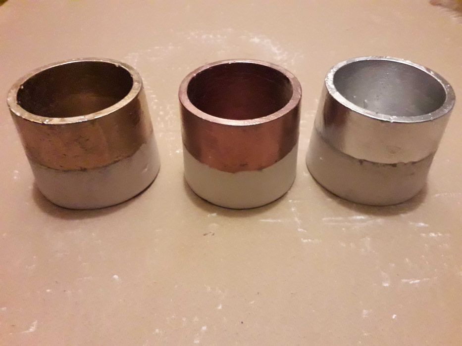 osłonki doniczki do sukulentów kaktusów świeczniki popielniczka zestaw