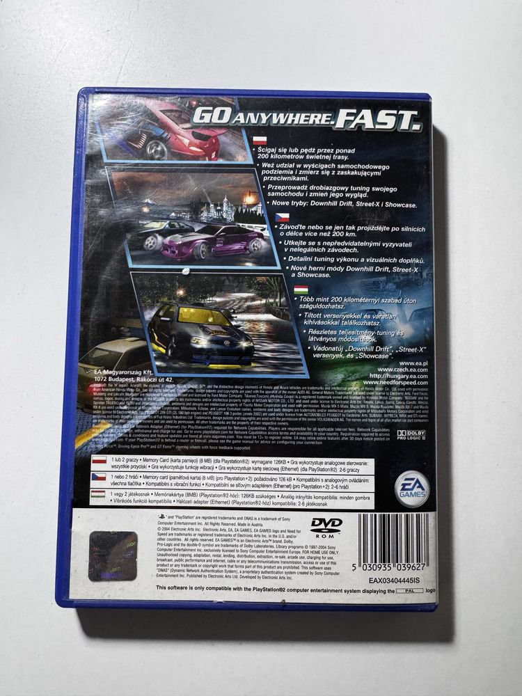 Need for Speed underground 2 PS2