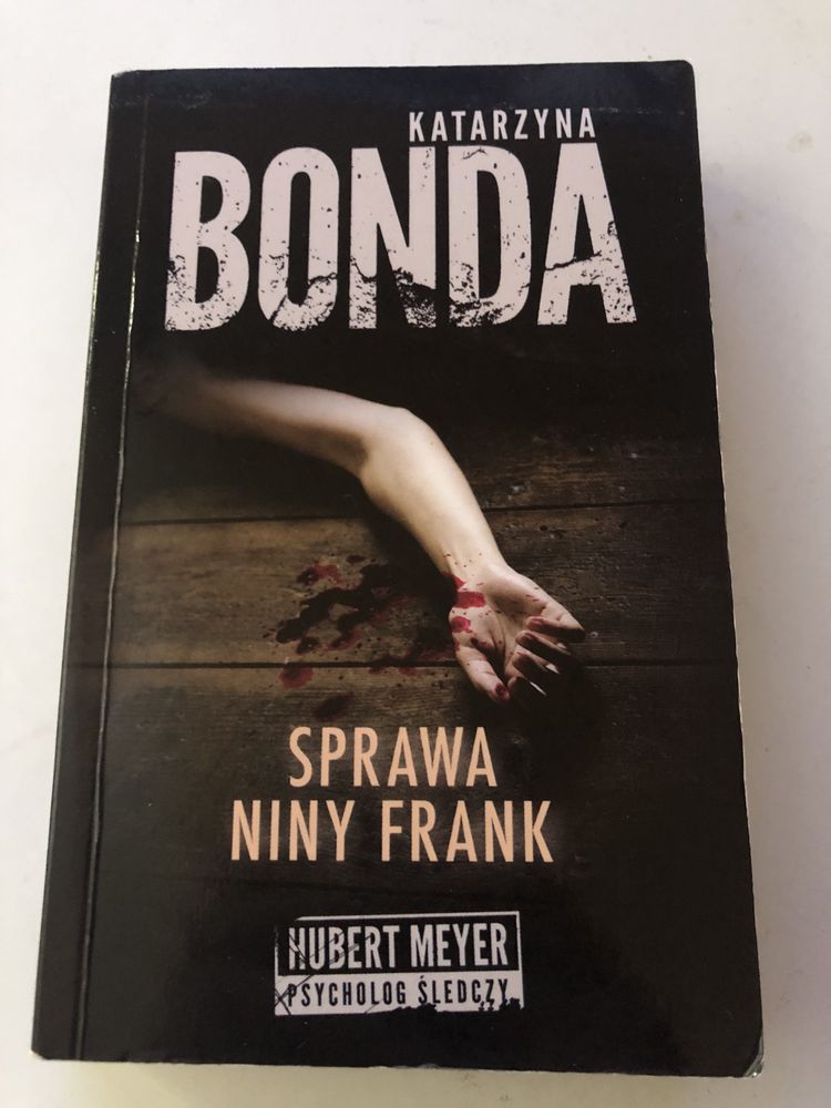 Książka "Sprawa Niny Frank" Katarzyna Bonda
