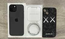 iPhone 15, Black, 256GB (Sim+eSim)