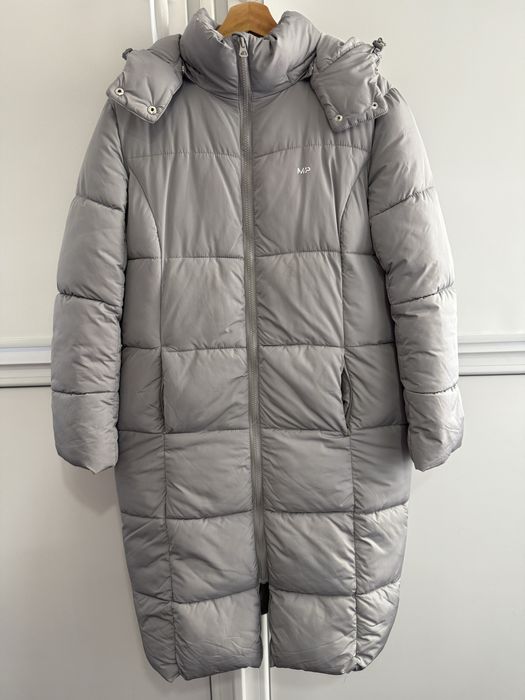 Пуховик куртка зимова плащ довгий MP,зимове пальто xs