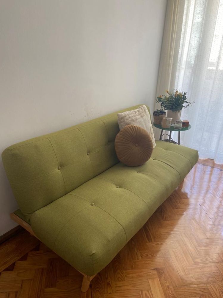 Sofá cama verde 3 lugares Juhli (Sklum)