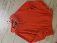 Bluza kaptur H&M pomarańczowa damska M