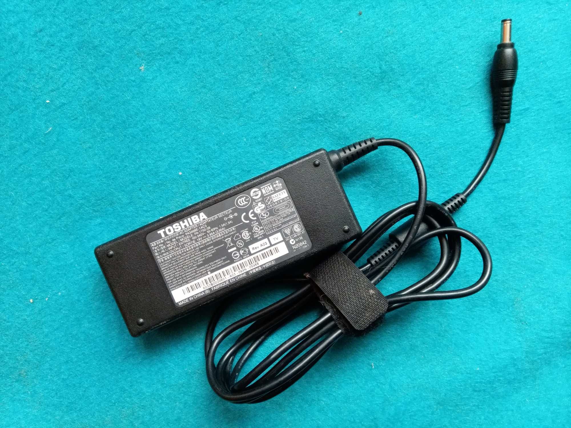 блок питания Toshiba PA3468E-1AC3 model PA-1750-09 (ADP-75SB) зарядка