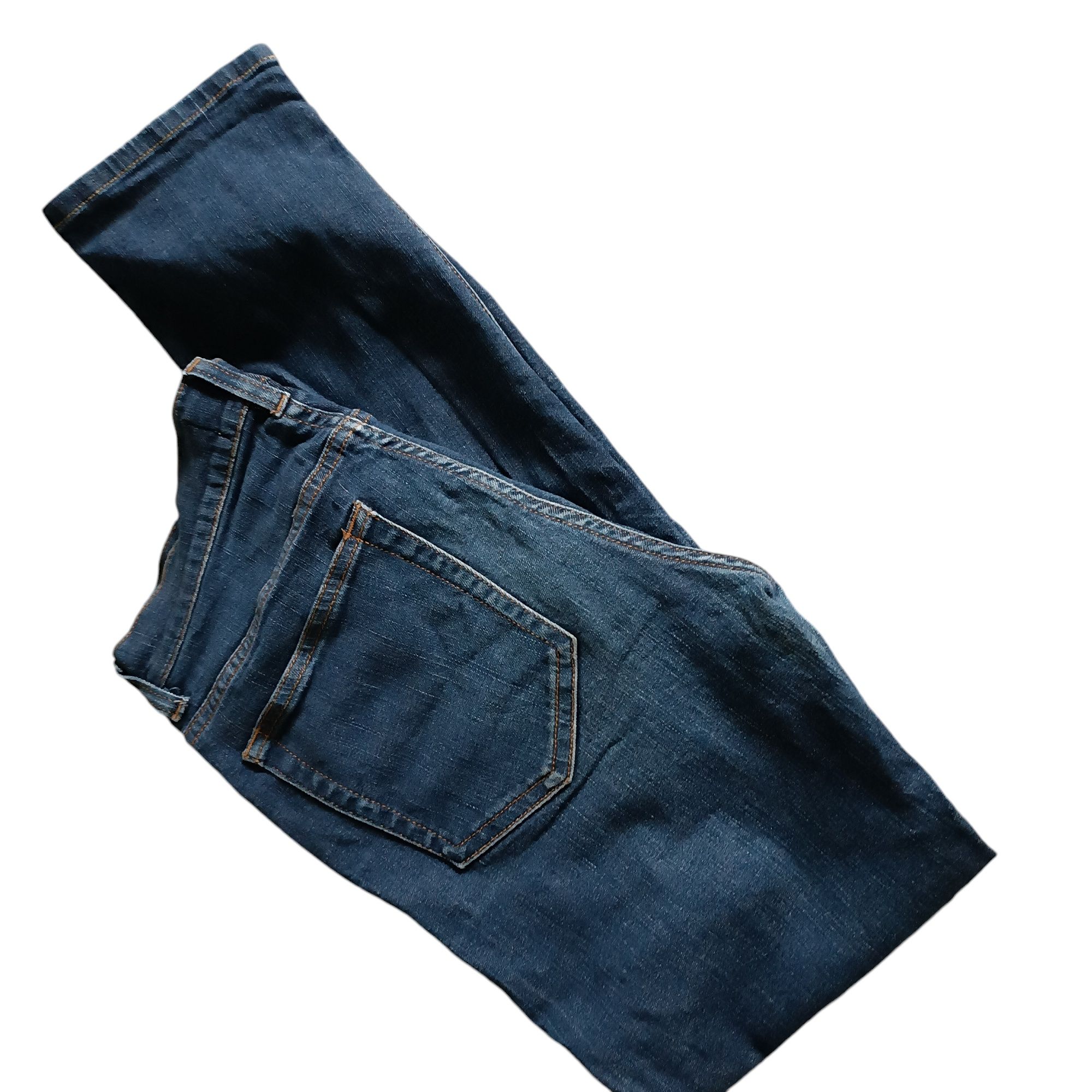 Acne Studios świetne dżinsy rurki model Ace Raw