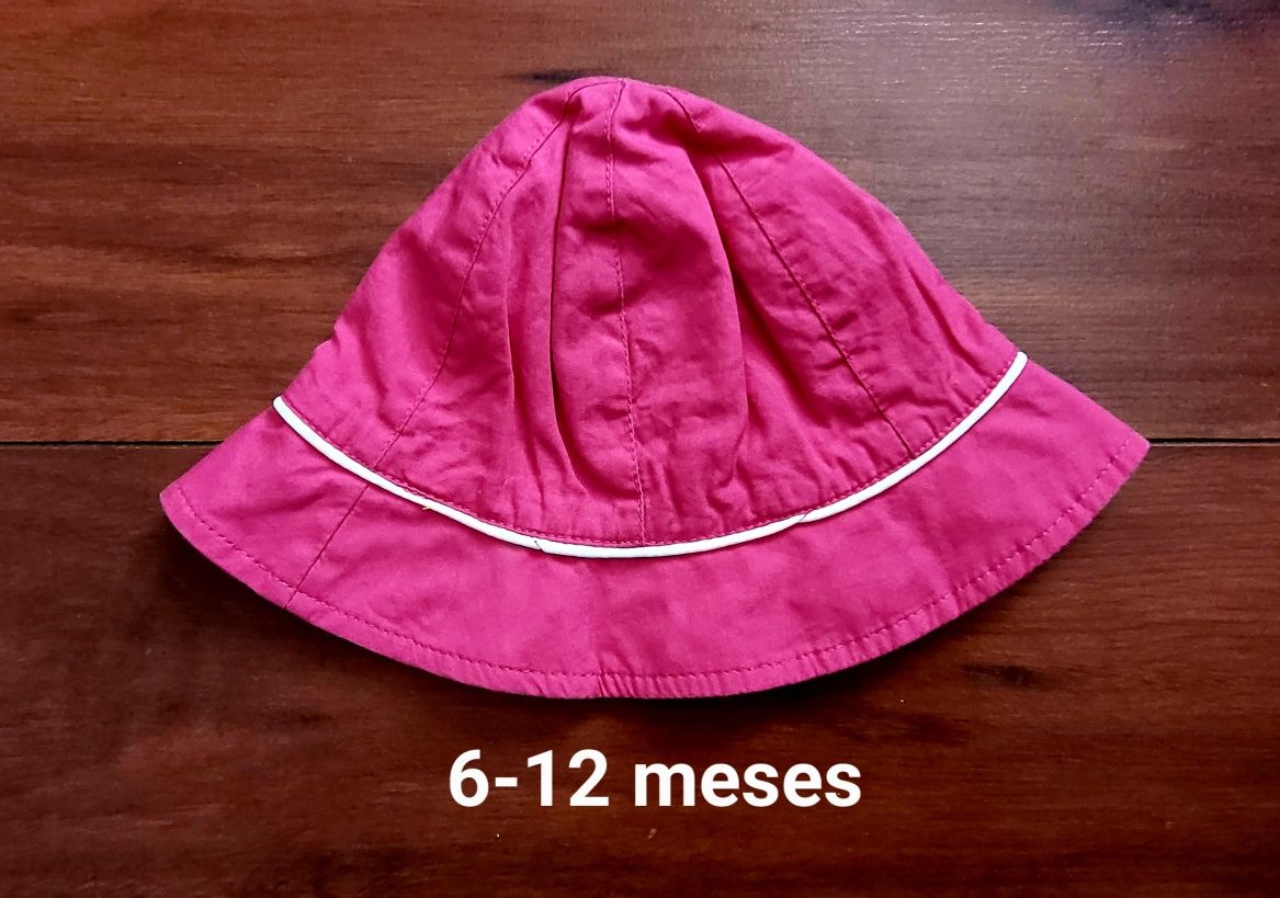 Chapéu menina 6-12 meses