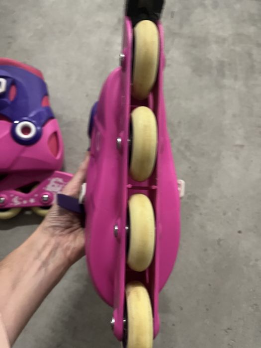 Patins de menina, em linha