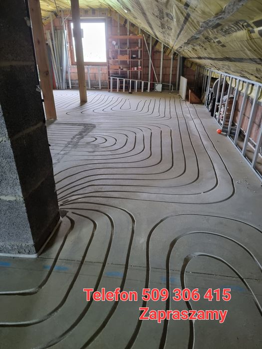 Frezowanie pod Ogrzewanie Podłogowe bez Pyłowo