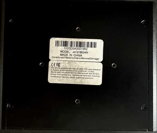 Firewall Untangle Z4 Q190G4N