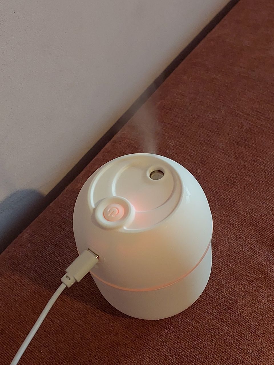 Міні зволожувач повітря Humidifier USB LED