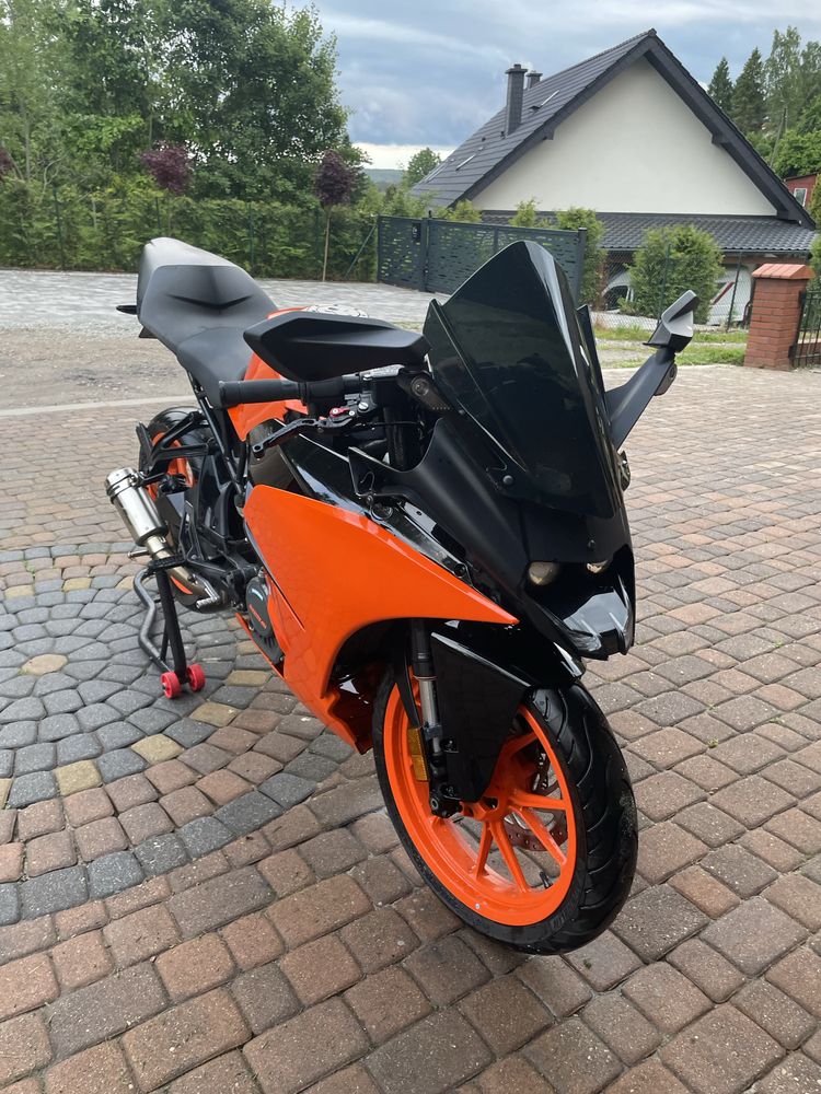 KTM RC 125 Doinwestowany Gotowy na sezon yzf cbr rs4