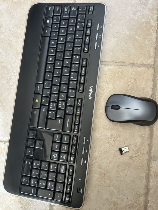 Klawiatura i mysz bezprzewodowa logitech