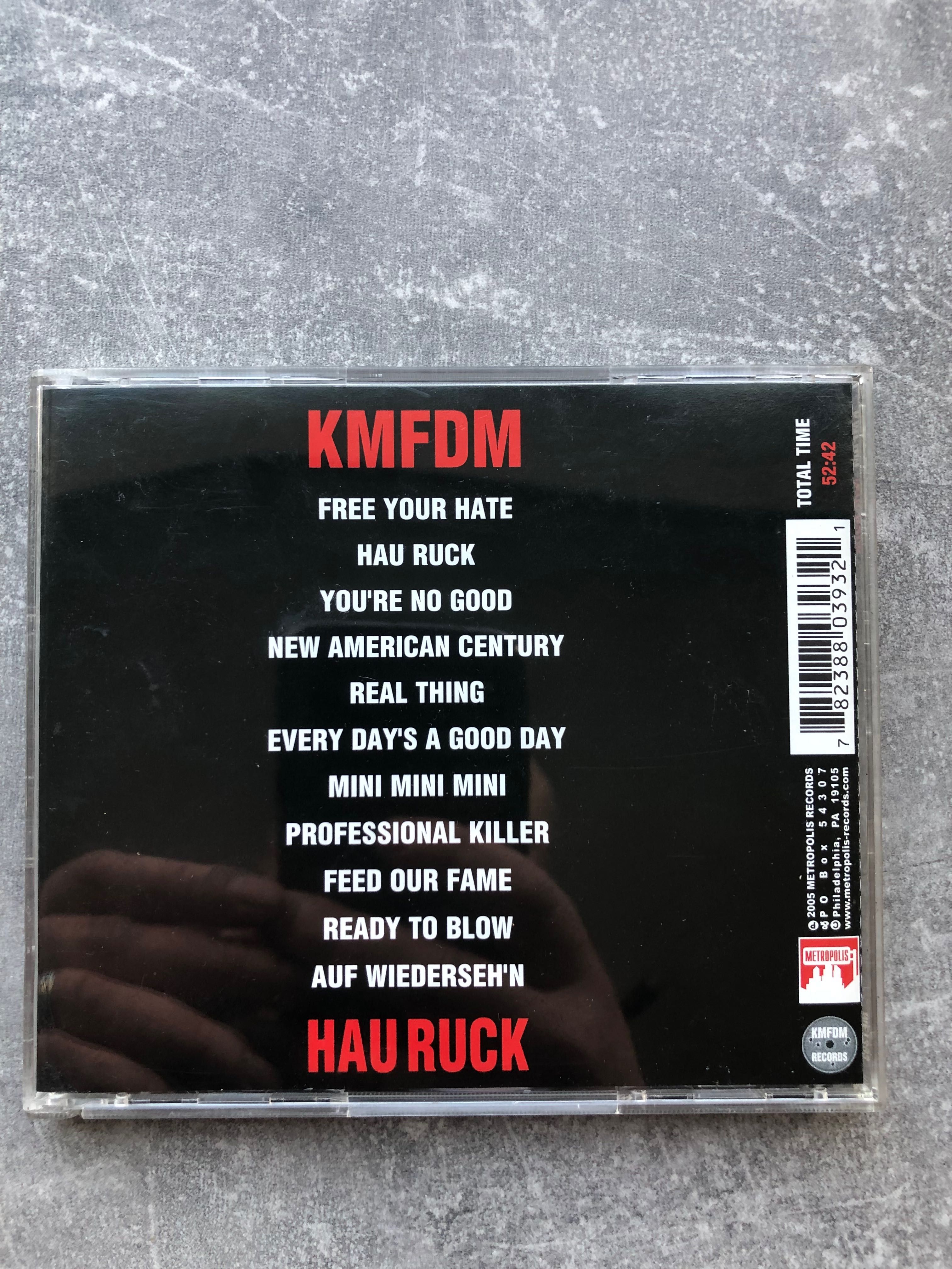 CD KMFDM- Hau Ruck