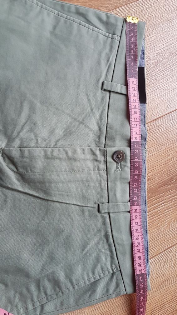 Banana Republic Aiden stretch chino slim fit męskie spodnie bawełniane