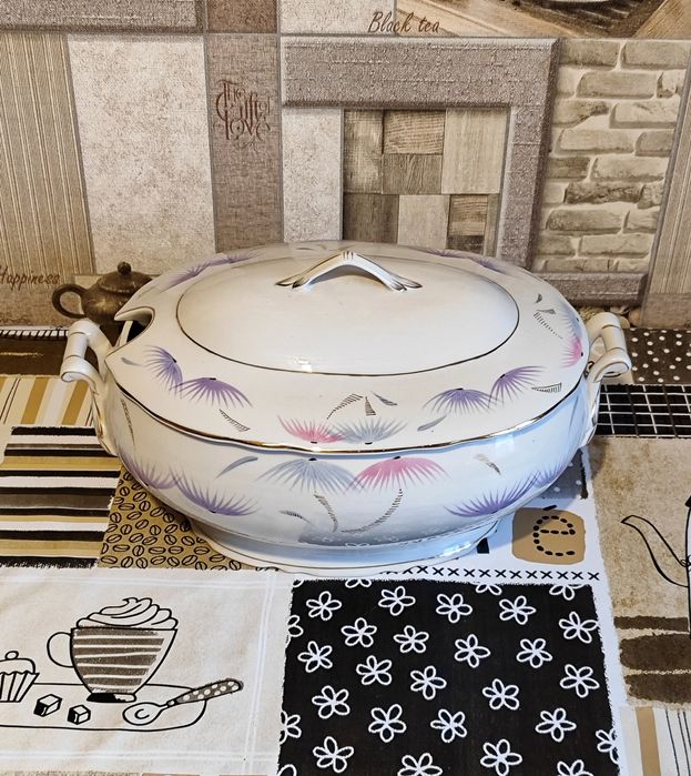 Супница Фарфор СССР Коростень