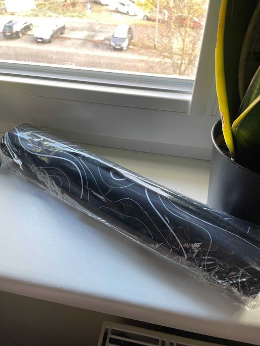 Gamingowa podkładka speed czarno-biała