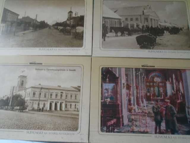 pocztówki-Suwałki na starej fotografii