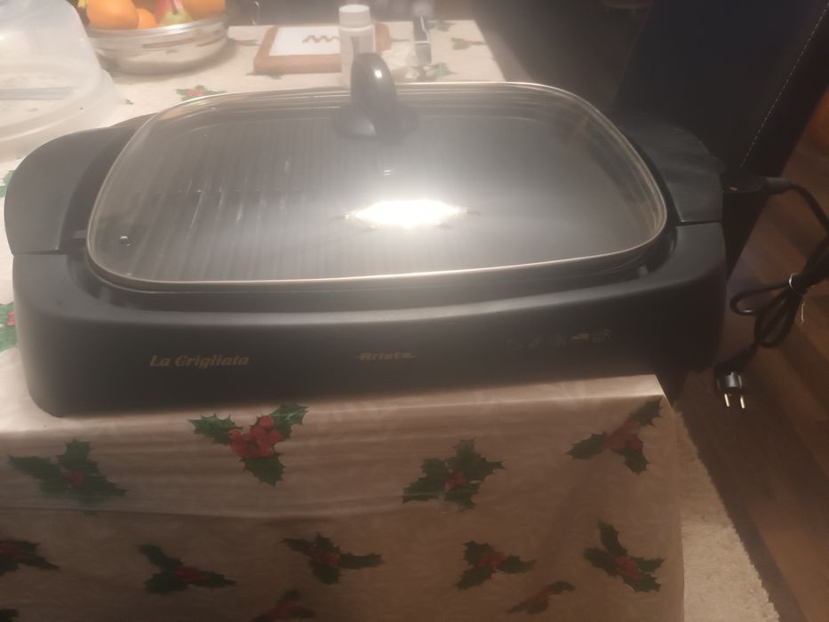 Vendo grelhador eléctrico marca Ariete La Grigliata.