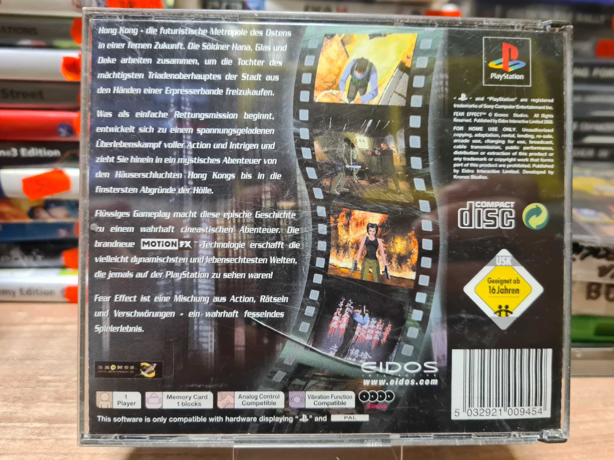 Fear Effect PS1, Sklep Wysyłka Wymiana