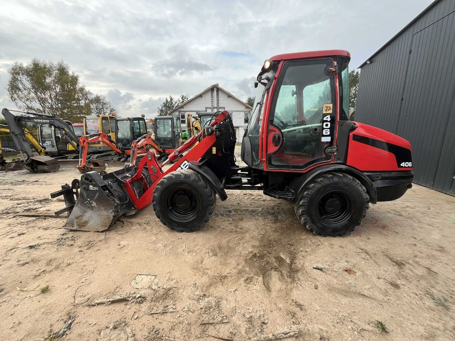 Ładowarka kołowa 5t JCB 406 B łyżka + widły Sprowadzona Volvo L25 L20