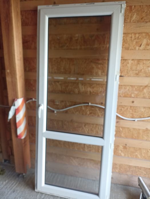 Okno balkonowe z demontażu
