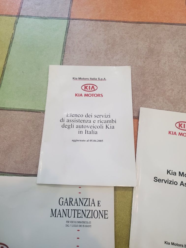 Книги сервисные и по эксплуатации KIA Sorento