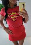 Bluzka koszulka  damska superman