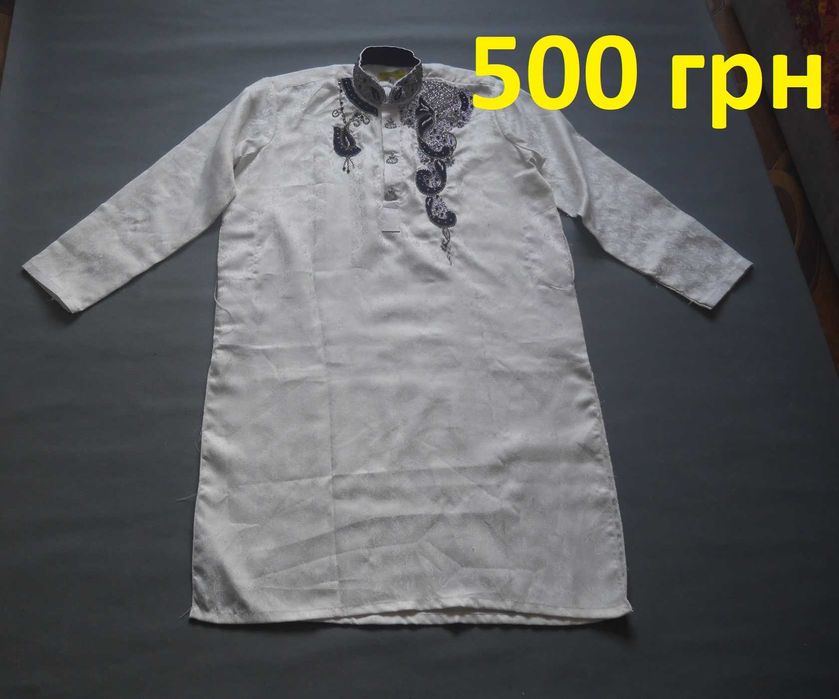 Размер L. Мужская индийская восточная одежда. Туника. Курта. Сари.