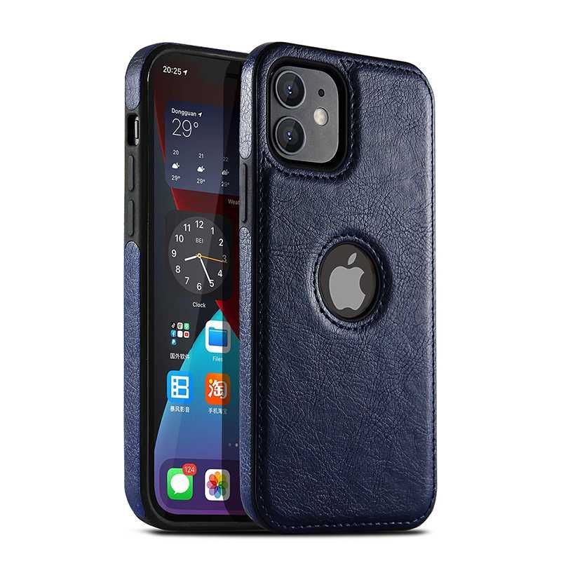 Capa iPhone de couro 16/15/14/13/12/11 - Preço já com o ENVIO INCLUÍDO