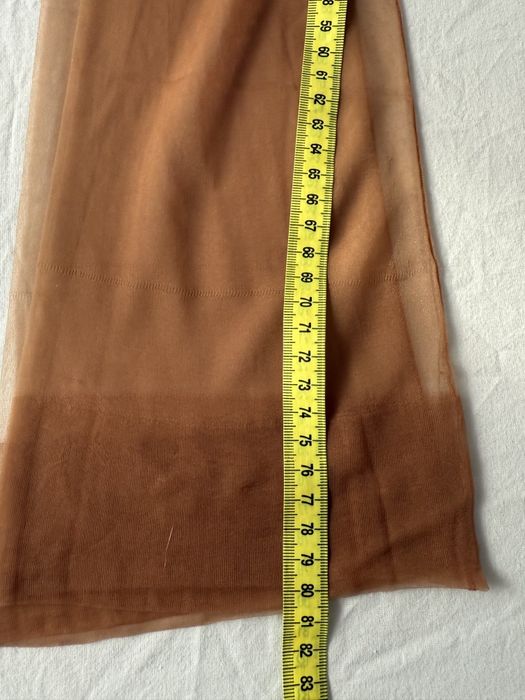 Pończochy nylonowe że szwem