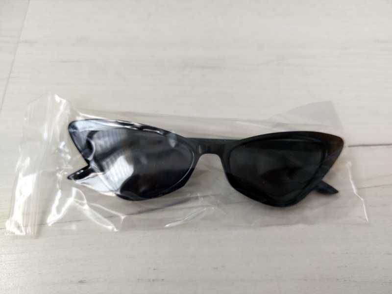 nowe okulary przeciwsłoneczne kocie czarne hit lato 2023