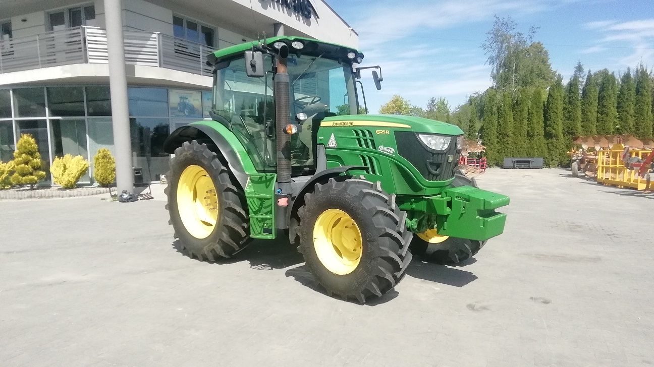 Ciągnik JOHN DEERE 6125R, 125 kM, PowrQuad 24/24, 4800 mth, 2012r