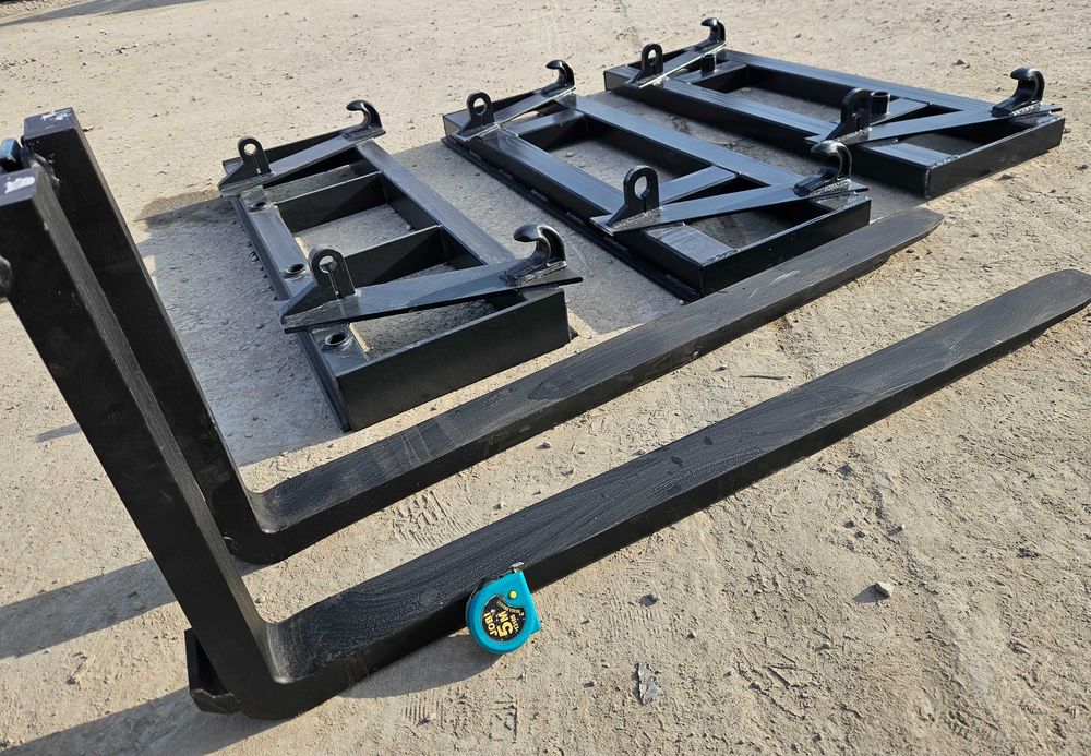 Widły do palet PALECIAK  80x40x1200mm euro-ramka/tłok/sms/mx/faucheux!