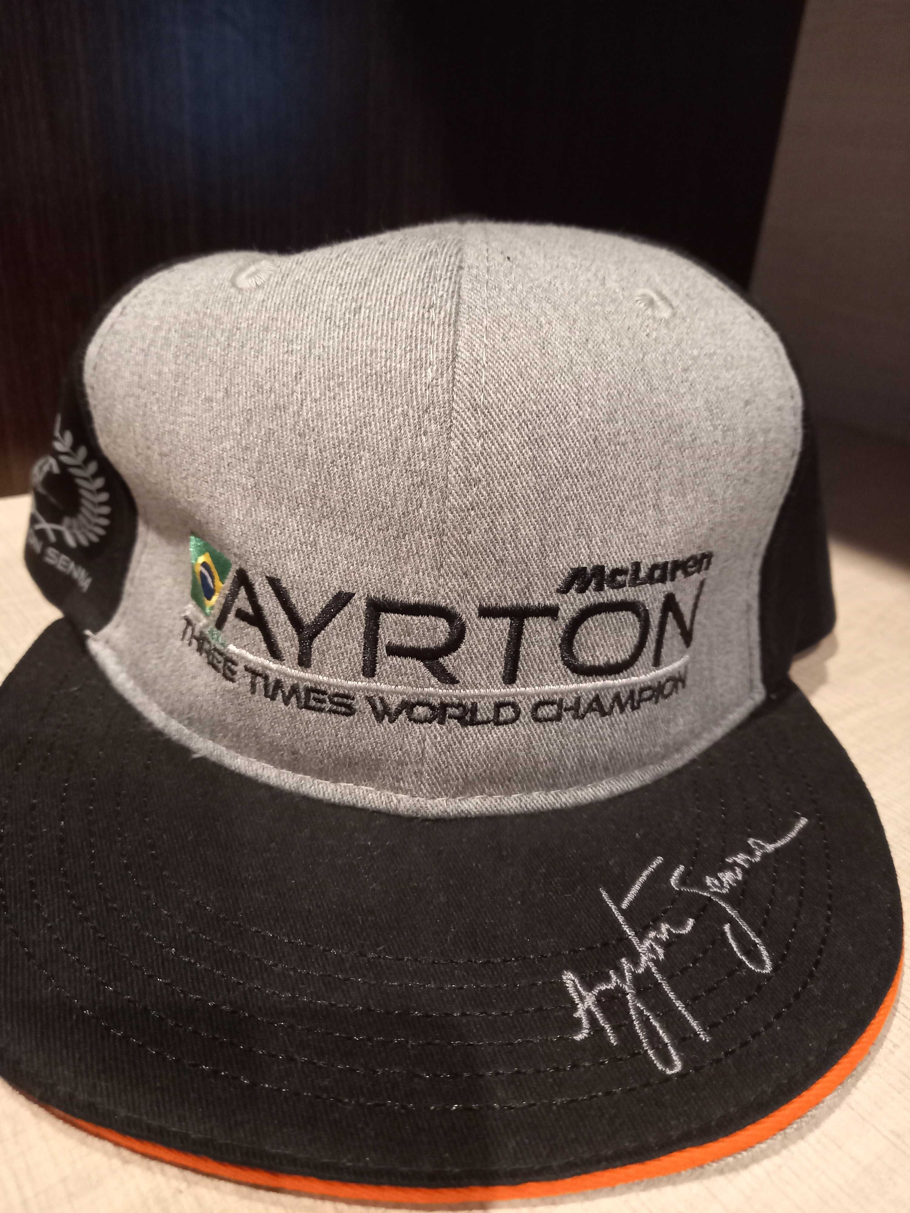 Boné Aryton Senna McLaren